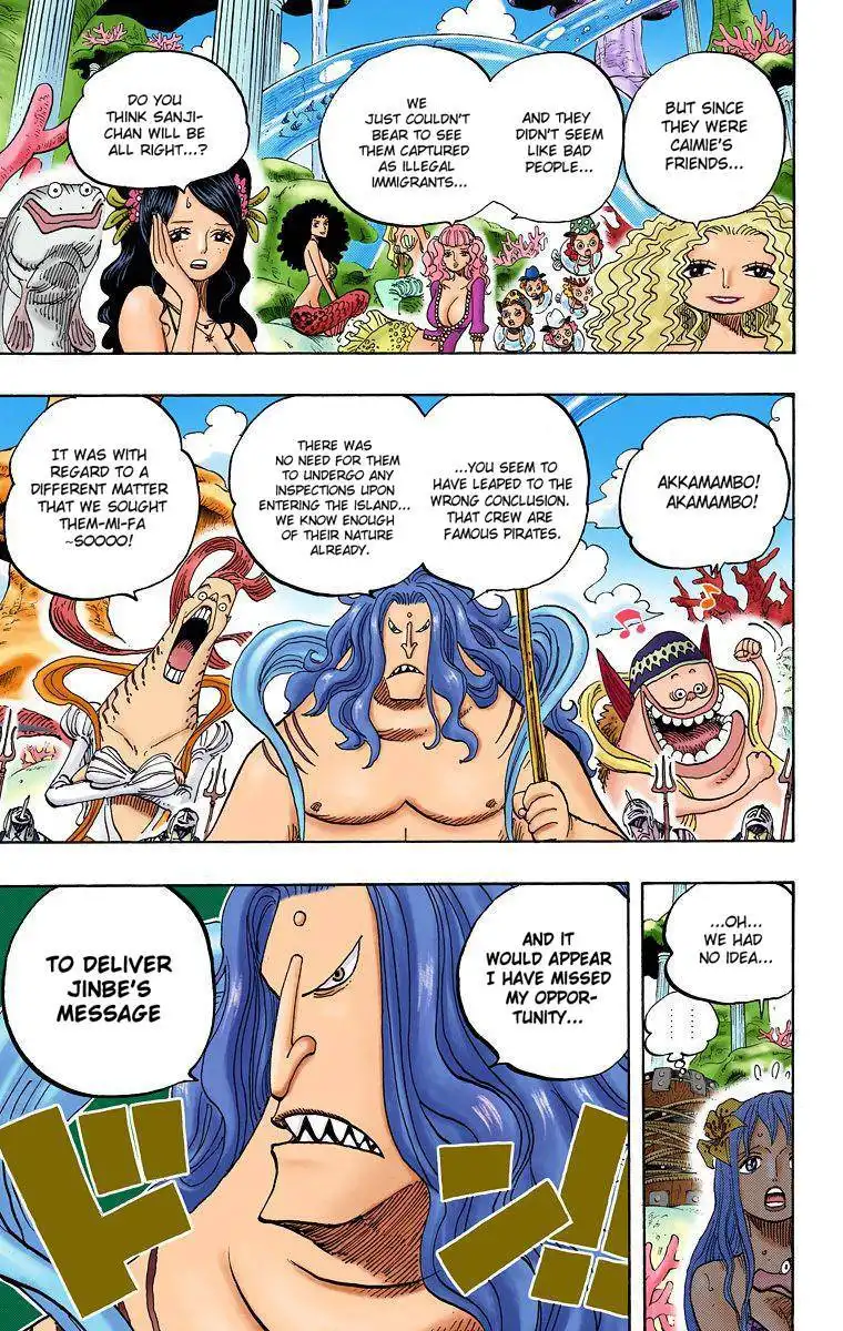 One Piece - Digital Colored Comics Chapter 609 17